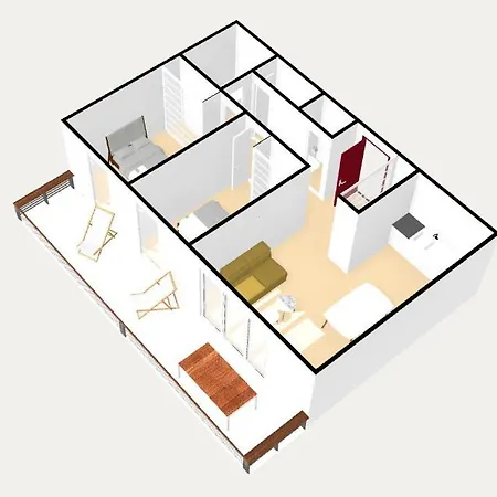 Apartment T3 - Les Minimes - Entre Et Vieux-port La Rochelle (Charente-Maritime)